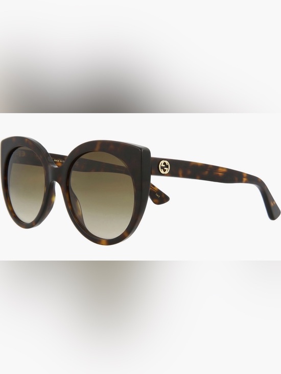 Gucci Accessories - Gucci Tortoiseshell Cat-Eye Sunglasses - Brown Gradient